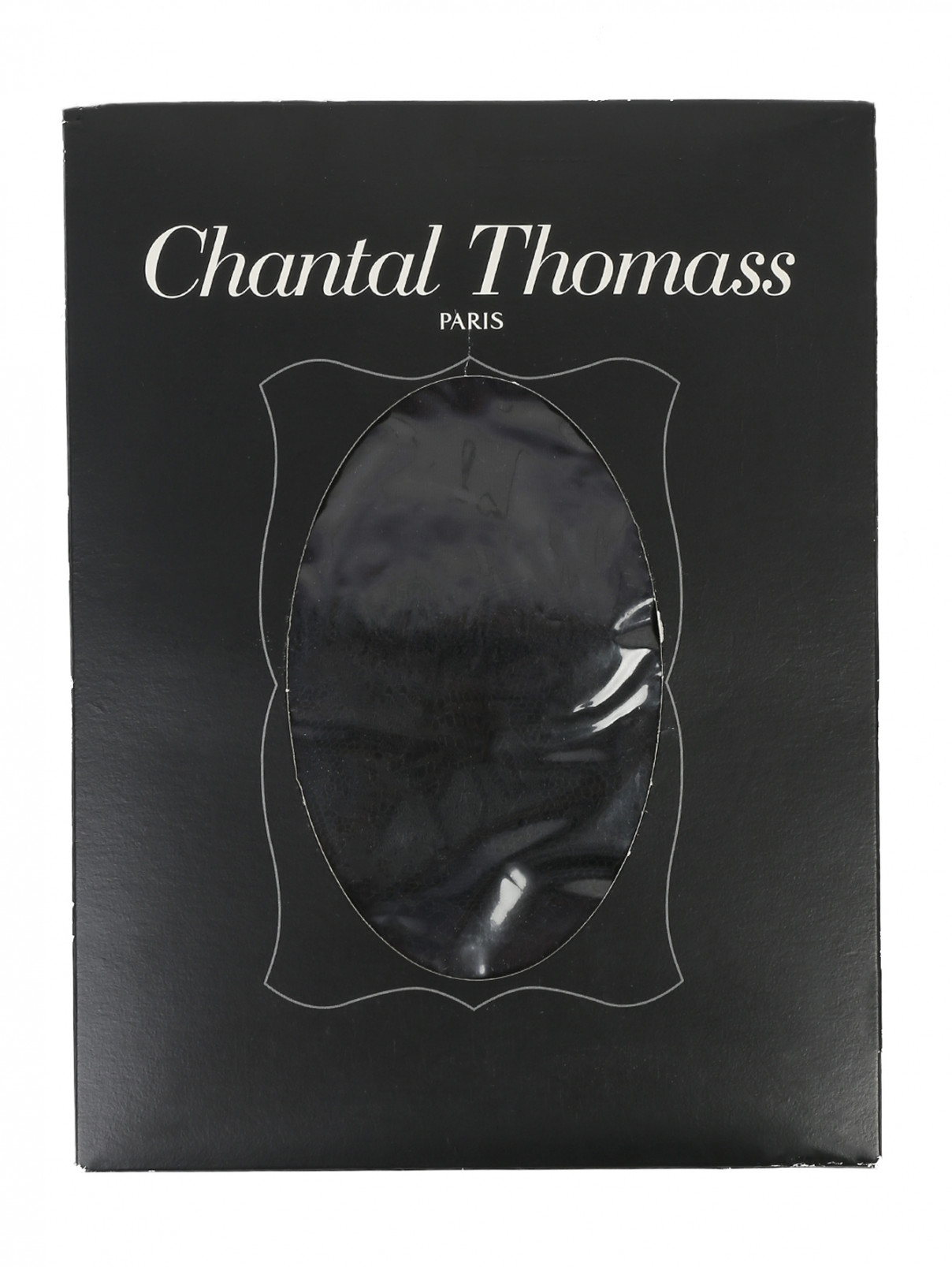Леггинсы с кружевной отделкой Chantal Thomass  –  Общий вид  – Цвет:  Черный