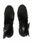 Туфли из кружева на высоком каблуке, декорированные бисером и кристаллами Alberta Ferretti  –  Обтравка4