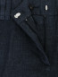 Укороченные брюки прямого кроя изо льна Max Mara  –  Деталь