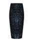 Трикотажная юбка-карандаш в пайетках Dorothee Schumacher  –  Общий вид
