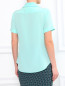 Блуза из шелка с декоративным бантом Moschino Couture  –  Модель Верх-Низ1