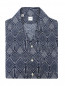 Рубашка из хлопка с узором Eidos  –  Общий вид