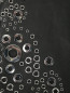 Юбка-мини, из кожи, декорированная люверсами Michael by Michael Kors  –  Деталь