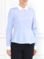 Блуза из хлопка с узором Max&Co  –  Модель Верх-Низ