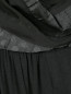 Платье асимметричного кроя с контрастной вставкой Isola Marras  –  Деталь