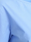 Блуза из хлопка с декоративной отделкой Moschino  –  Деталь1