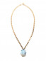 Ожерелье с голубым камнем Versace 1969  –  Общий вид