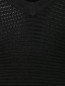Джемпер фактурной вязки с V-образным вырезом Marina Sport  –  Деталь1