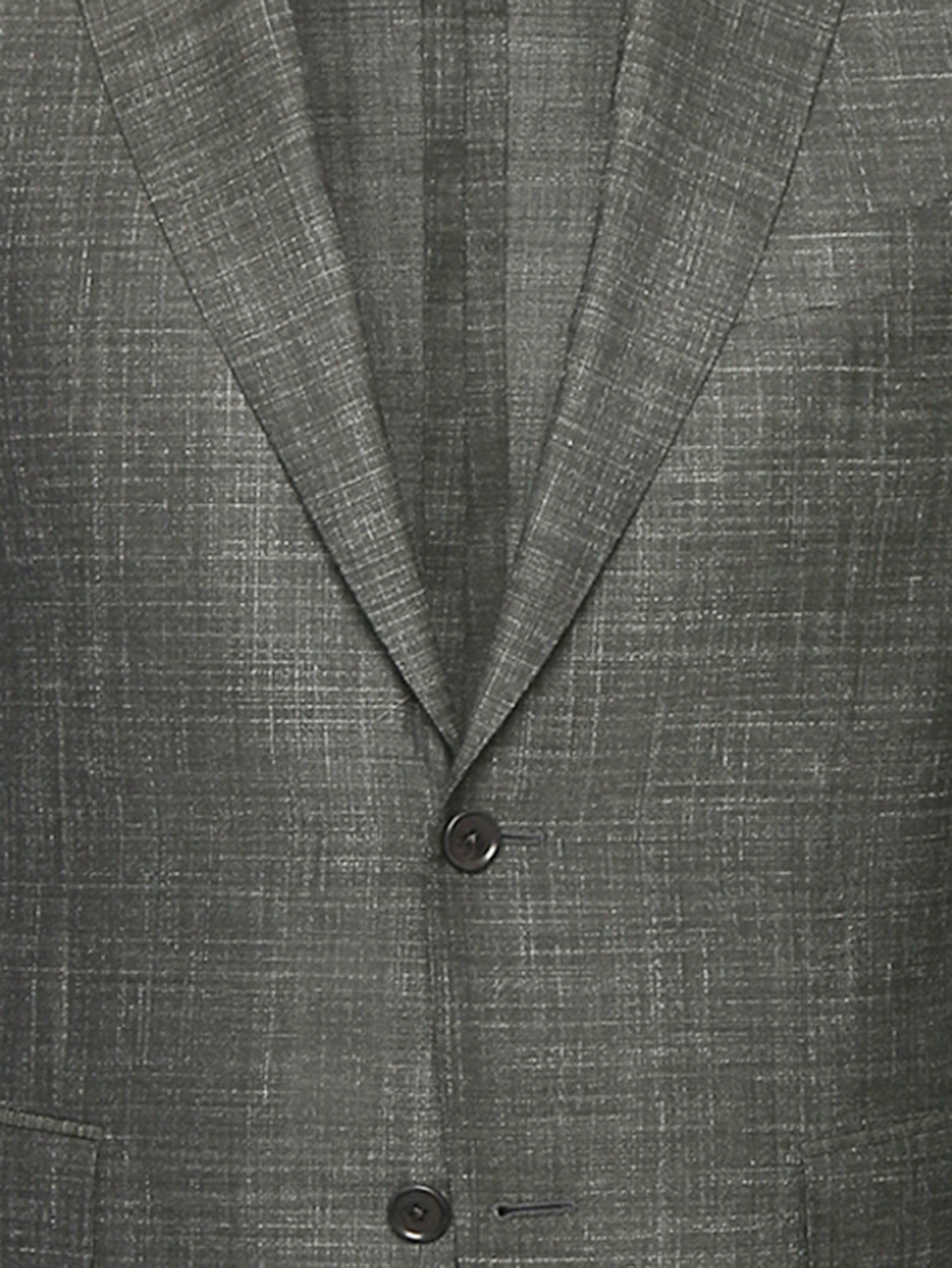 Костюм из смешанной шерсти с узором Pal Zileri  –  Деталь2  – Цвет:  Серый