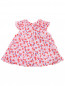 Платье хлопковое с узором Baby Dior  –  Обтравка1