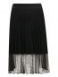 Плиссированная юбка с отделкой из кружева Rag & Bone  –  Общий вид
