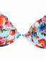 Раздельный купальник с цветочным узором Moschino Couture  –  Деталь