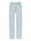 Широкие джинсы из легкого денима I Pinco Pallino  –  Общий вид