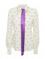 Рубашка из хлопка с цветочным узором Marc Jacobs  –  Общий вид