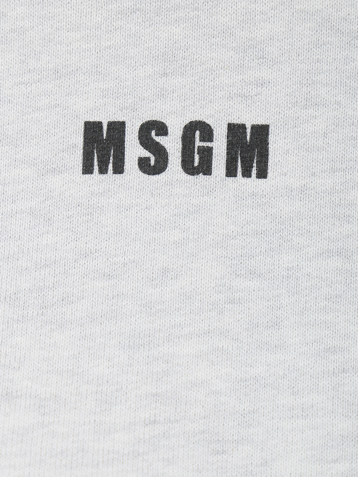 Толстовка с узором и капюшоном MSGM  –  Деталь  – Цвет:  Узор