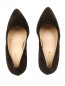 Замшевые туфли на высоком каблуке Le Silla  –  Обтравка4