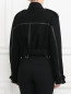 Укороченная куртка из шерсти и кашемира с металлической фурнитурой Jean Paul Gaultier  –  Модель Верх-Низ1