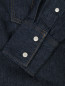 Джинсовая рубашка из темного денима Calvin Klein  –  Деталь1