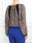 Блуза из шелка с узором Jean Paul Gaultier  –  Модель Верх-Низ1