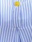Рубашка из хлопка в тонкую полоску Armani Junior  –  Деталь1
