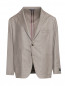 Пиджак из шерсти с накладными карманами Belvest  –  Общий вид