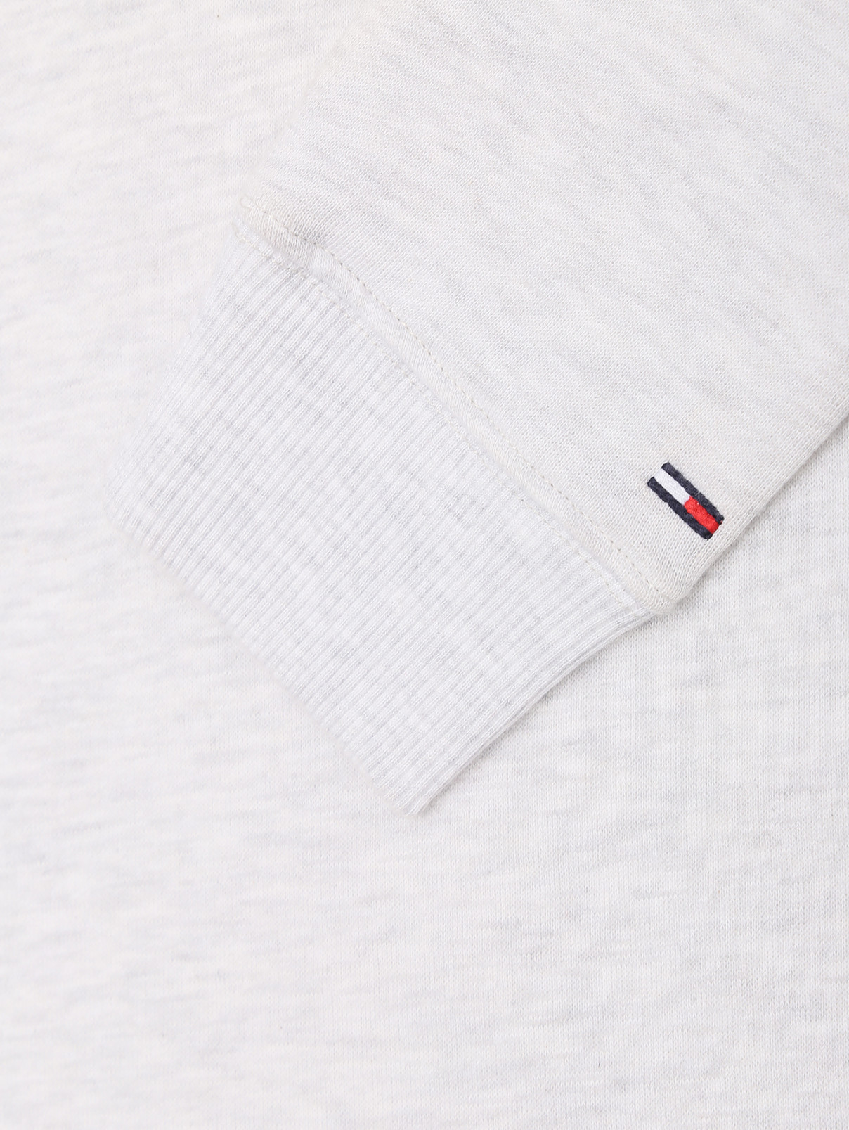 Платье из смешанного хлопка с вышивкой Tommy Jeans  –  Деталь1  – Цвет:  Серый