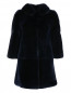 Пальто из меха с карманами Ita Kli  –  Общий вид