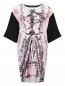 Платье свободного кроя с узором Moschino Boutique  –  Общий вид