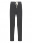 Трикотажные брюки из хлопка James Perse  –  Общий вид