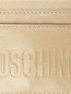 Кошелек для карт из кожи с логотипом Moschino  –  Деталь