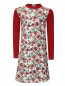Трикотажное платье с узором BOSCO  –  Общий вид