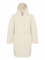 Пальто из шерсти с накладными карманами Ermanno Firenze  –  Общий вид