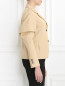 Укороченный пиджак из шелка с объемными рукавами Jil Sander  –  Модель Верх-Низ2