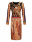 Платье из шерсти с узором "пейсли" Etro  –  Общий вид
