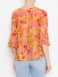 Блузка из шелка в цветочный принт Weekend Max Mara  –  МодельВерхНиз1