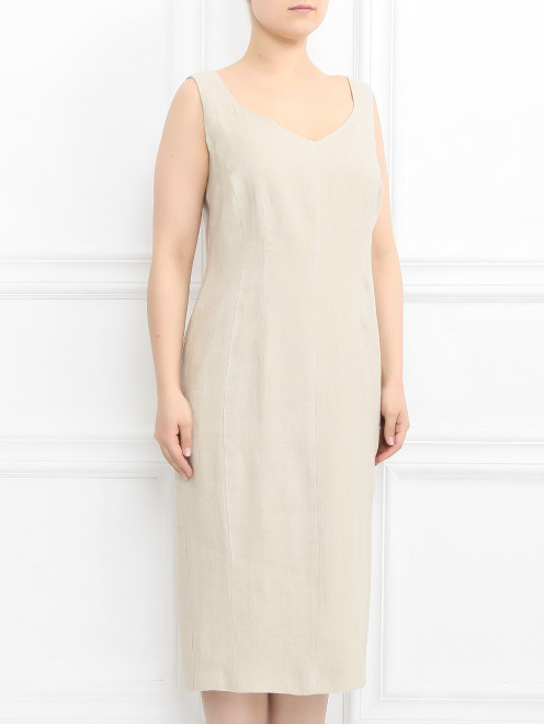 Платье из льна Marina Rinaldi - Модель Верх-Низ