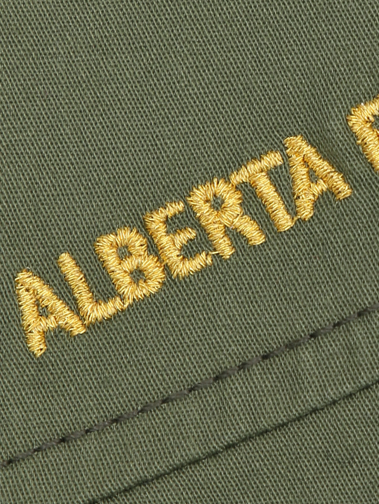 Зауженные брюки из хлопка Alberta Ferretti Junior  –  Деталь  – Цвет:  Зеленый