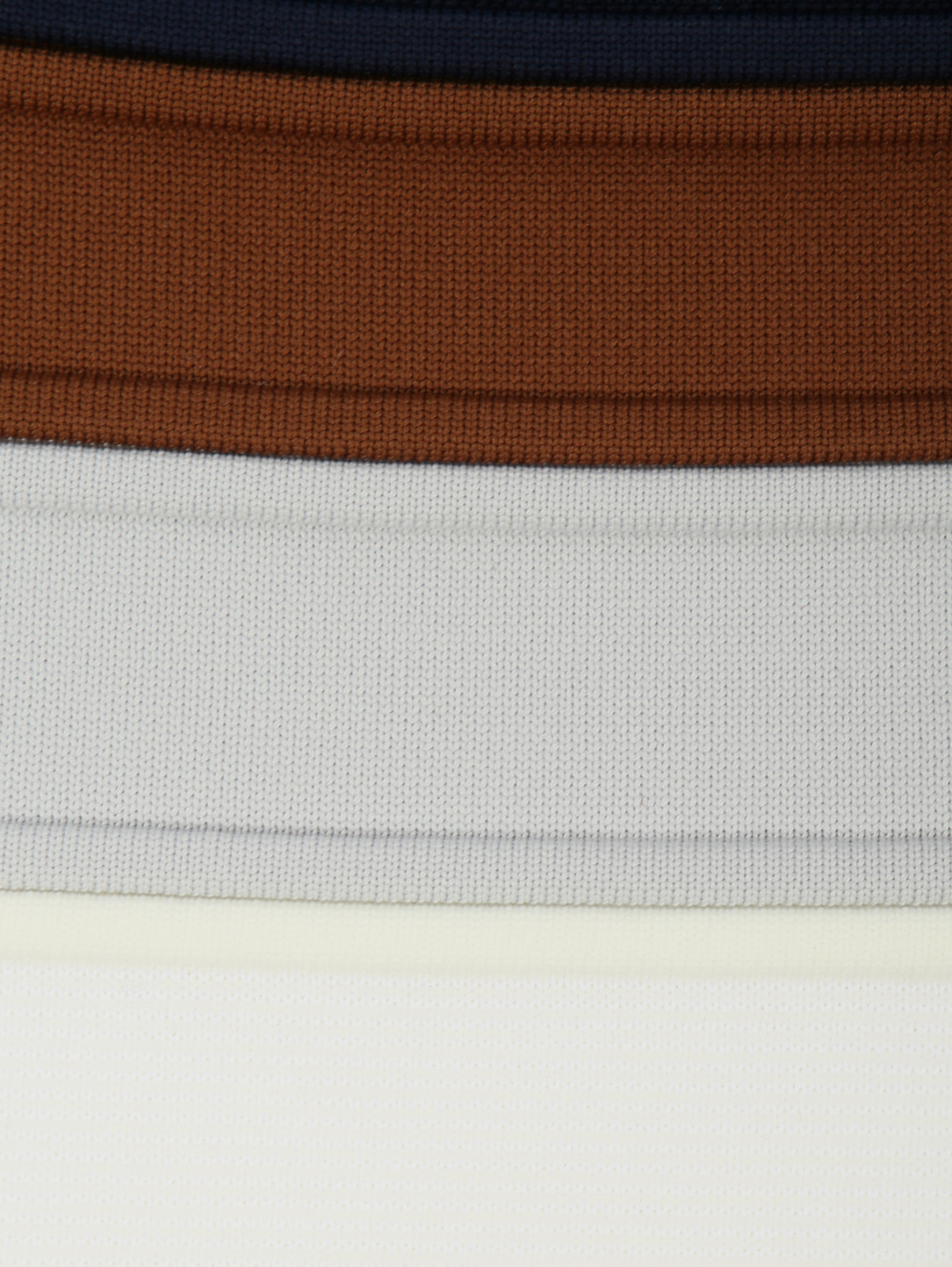 Трикотажная юбка-миди с контрастной отделкой Sonia Rykiel  –  Деталь  – Цвет:  Белый