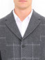 Пиджак из шерсти с узором "клетка" Jil Sander  –  Модель Общий вид1