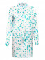 Платье из шелка и хлопка с узором "горох" Sonia Rykiel  –  Общий вид