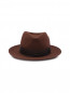 Шляпа из шерсти с декором Stetson  –  Обтравка1