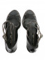 Резиновые босоножки на высоком каблуке Jean Paul Gaultier  –  Обтравка4