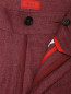 Однотонные брюки с накладными карманами Isaia  –  Деталь1