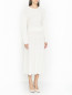 Трикотажное платье-миди из шерсти Moschino Boutique  –  МодельВерхНиз