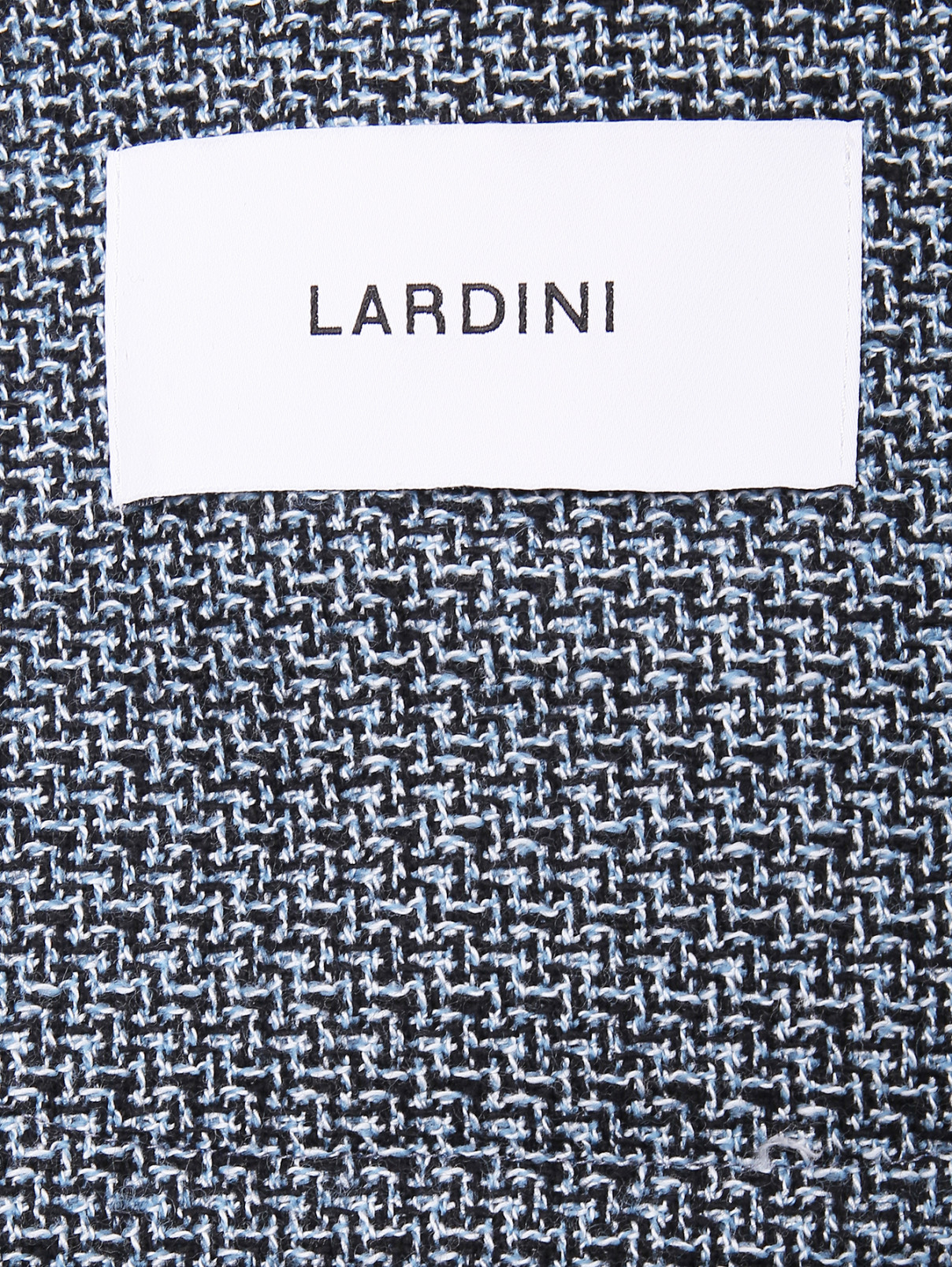 Однобортный пиджак с узором LARDINI  –  Деталь2  – Цвет:  Синий