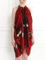 Платье из шелка свободного кроя Barbara Bui  –  Модель Верх-Низ