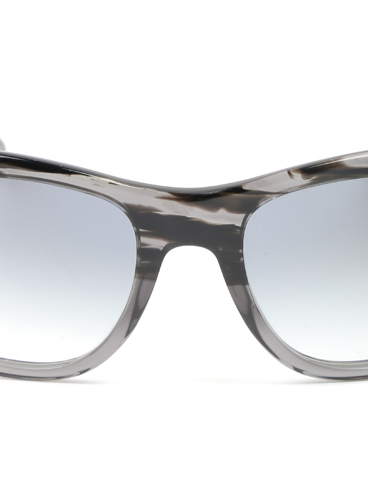 Солнцезащитные очки в пластиковой оправе с узором Oliver Peoples  –  Деталь1  – Цвет:  Серый