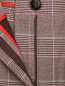 Укороченные брюки с узором клетка Max&Co  –  Деталь1