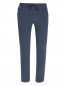Трикотажные брюки на резинке с карманами Capobianco  –  Общий вид