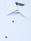 Рубашка с коротким рукавом из хлопка Lagerfeld  –  Деталь